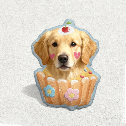 personalized pet pillow | double sided shaped cushion | dog cat hand drawn portrait | personalized gift