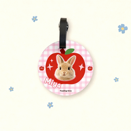 Custom Pet Luggage Tag | Personalized Cat & Dog Travel Tag | Cute Pet ID Tag | Hand-Drawn Pet Accessory | Creative Gift for Pet Lovers