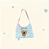 Custom Pet Portrait Canvas Tote Bag Personalized Dog Cat Handbag | Gift for Pet Lovers