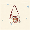 Custom Pet Portrait Canvas Tote Bag Personalized Dog Cat Handbag | Gift for Pet Lovers