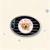 Custom Pet Portrait Car Air Freshener Clip | Personalized Acrylic Vent Clip | Dog Cat Gift