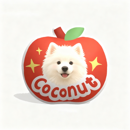 personalized pet pillow | double sided shaped cushion | dog cat hand drawn portrait | personalized gift