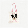 Custom Pet Portrait Canvas Tote | Hand-Drawn Dog & Cat Bag
