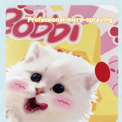 Custom Pet Portrait Wall Art | Personalized Pet Canvas Print | Dog Cat Micro Spray Painting