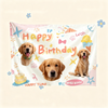 Custom Pet Birthday Tapestry | Personalized Dog Cat Party Decor