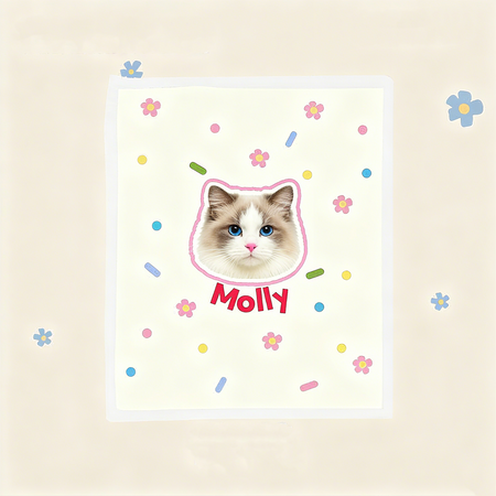 Custom Pet Photo Blanket – Personalised Pet Gift | SnapShell
