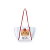 Custom Cat Portrait Canvas Tote | Personalized Cat Shoulder Bag | Pet Lover Gift