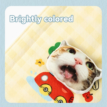 Custom Pet Portrait Seat Belt Cover | Personalized Car Shoulder Pad | Dog Cat Gift