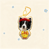 Custom Pet Portrait Keychain | Plush Dog, Cat Bag Charm