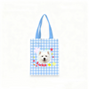 Custom Pet Portrait Canvas Tote | Hand-Drawn Dog & Cat Bag