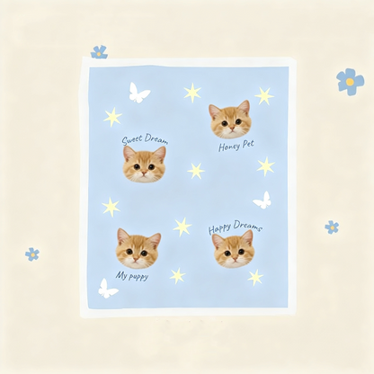Custom Pet Photo Blanket – Personalised Pet Gift | SnapShell