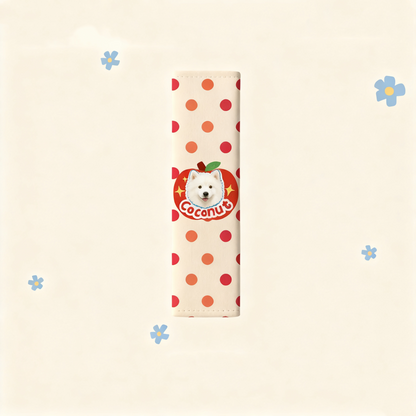 Custom Pet Portrait Seat Belt Cover | Personalized Car Shoulder Pad | Dog Cat Gift