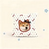 Custom Pet Portrait Pillow | Personalized Square Cushion | Dog Cat Throw Pillow Gift