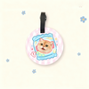 Custom Pet Luggage Tag | Personalized Cat & Dog Travel Tag | Cute Pet ID Tag | Hand-Drawn Pet Accessory | Creative Gift for Pet Lovers