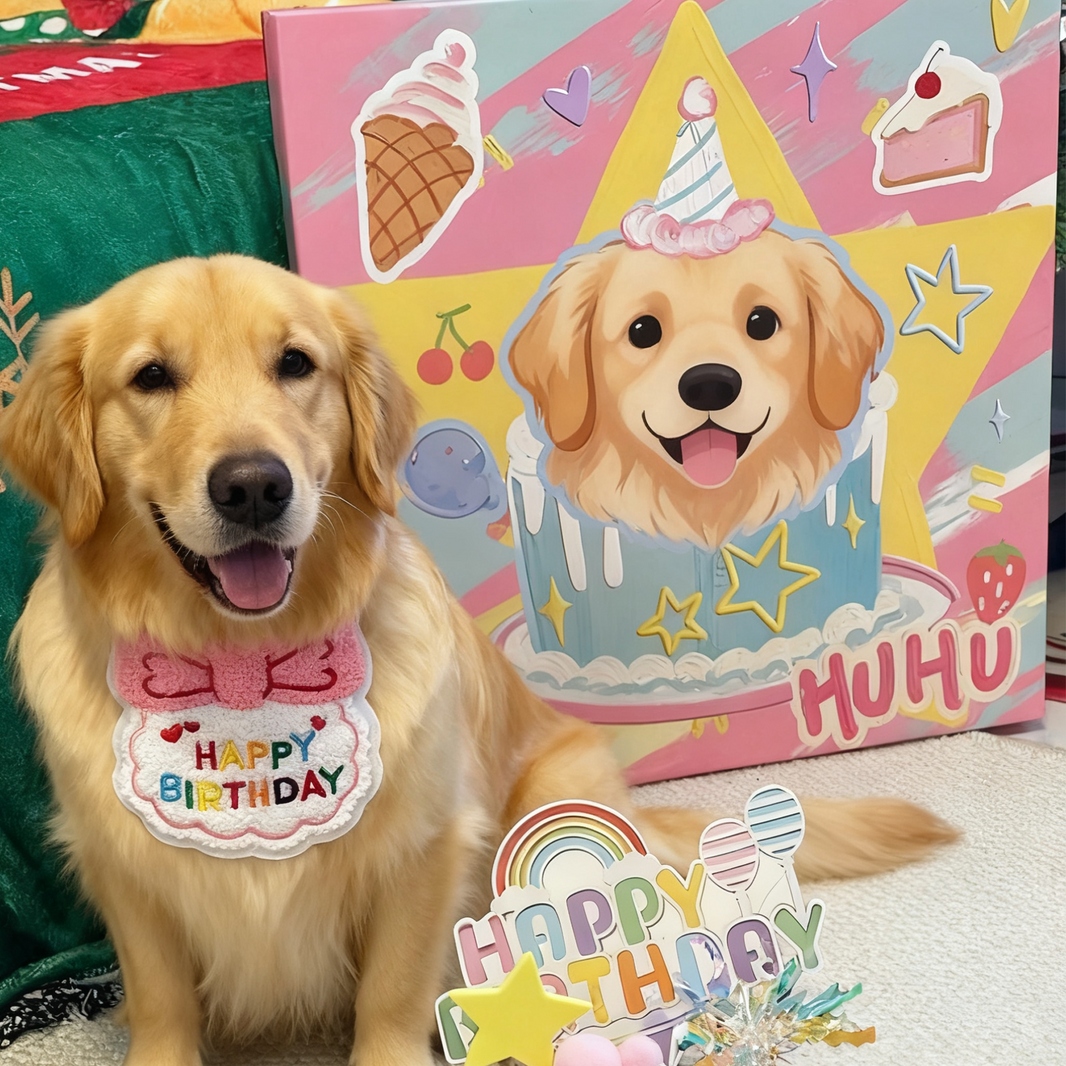 Custom Pet Portrait Wall Art | Personalized Pet Canvas Print | Dog Cat Micro Spray Painting