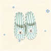 Custom Pet Portrait Slippers | Personalized Cozy Cotton Slippers | Dog Cat Gift