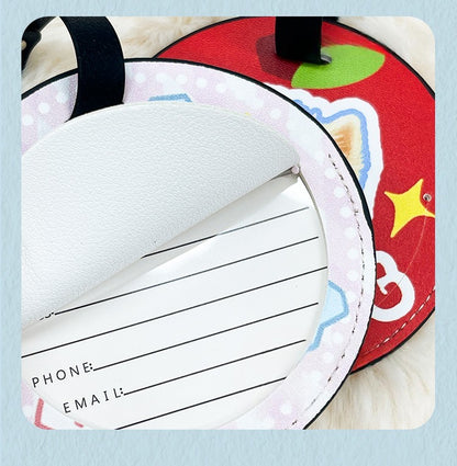 Custom Pet Luggage Tag | Personalized Cat & Dog Travel Tag | Cute Pet ID Tag | Hand-Drawn Pet Accessory | Creative Gift for Pet Lovers