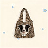 Custom Pet Portrait Canvas Tote Bag | Hand-Drawn Dog & Cat Design