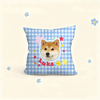 Custom Pet Portrait Pillow | Personalized Square Cushion | Dog Cat Throw Pillow Gift