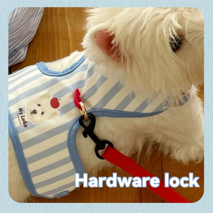 Custom Pet Portrait Harness & Leash Set | Personalized Dog Cat Walking Gear | Pet Gift