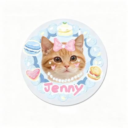 Custom Pet Portrait Rug | Personalized Dog Cat Carpet | Unique Pet Lover Gift