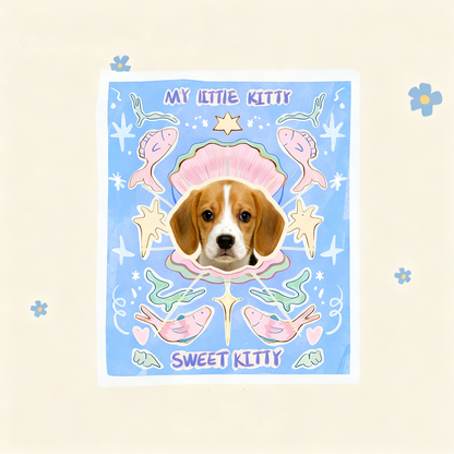 Custom Pet Photo Blanket – Personalised Pet Gift | SnapShell