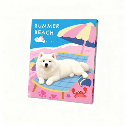 Custom Pet Portrait Wall Art | Personalized Pet Canvas Print | Dog Cat Micro Spray Painting