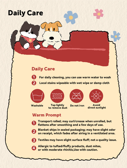 Custom Pet Photo Blanket – Personalised Pet Gift | SnapShell