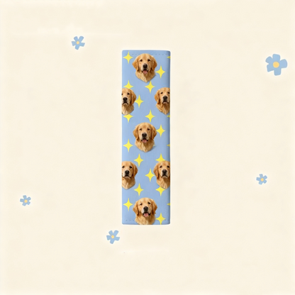 Custom Pet Portrait Seat Belt Cover | Personalized Car Shoulder Pad | Dog Cat Gift