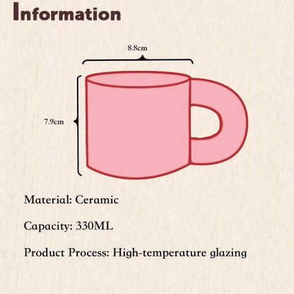 Custom Pet Portrait Mug | Personalized Dog Cat Ceramic Coffee Cup | Pet Lover Gift